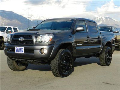 Tacoma double cab sr5 trd off road custom lift wheels tires auto low miles