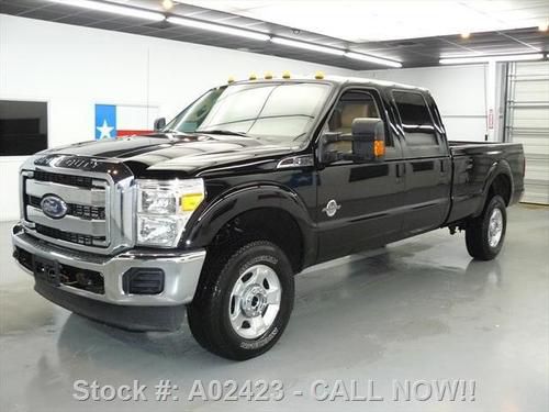 2012 ford f-350 4x4 crew diesel long bed 6-pass 25k mi texas direct auto