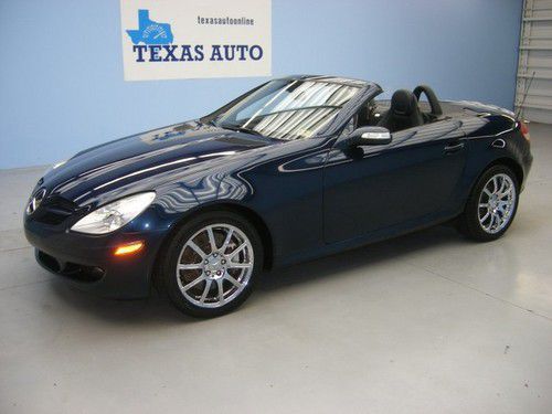 We finance!!!  2006 mercedes-benz slk350 hardtop convertible auto air scarf 6 cd