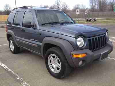 02 03 04 JEEP LIBERTY SPORT 4X4 , AUTOMATIC SUNROOF,LOOKS AND RUNS GREAT !!!, image 4