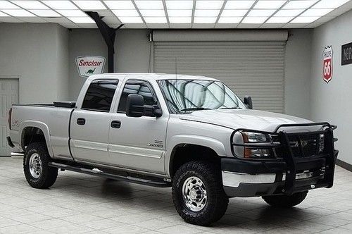 2005 chevy 2500hd diesel 4x4 ls crew bose texas truck