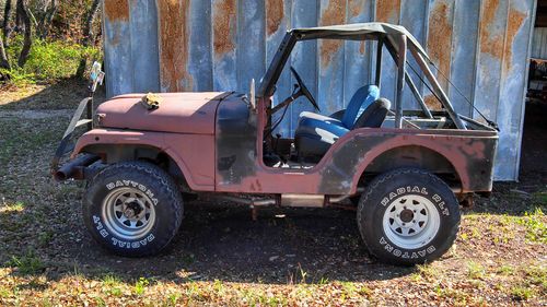 1974 jeep cj-5 good condition but ugly chevy engine