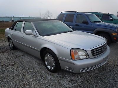 2001 cadillac deville chromes local trade no reserve