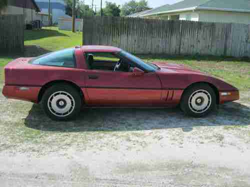 86 CORVETTE COUPE-350 with Standard 4 speed w/overdrive, US $5,300.00, image 2