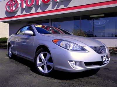 2005 solara convertible, black top, black leather inter