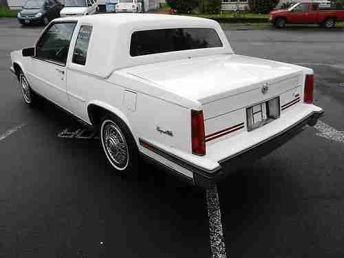 1988 Cadillac Coupe DeVille Only 28,507 Original Miles Garage Kept Senior Owned., image 3