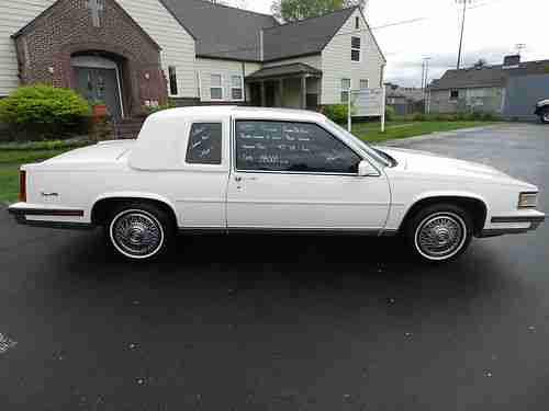 1988 Cadillac Coupe DeVille Only 28,507 Original Miles Garage Kept Senior Owned., image 5