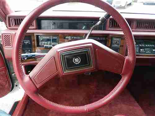 1988 Cadillac Coupe DeVille Only 28,507 Original Miles Garage Kept Senior Owned., image 9