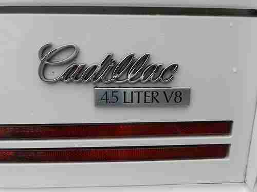 1988 Cadillac Coupe DeVille Only 28,507 Original Miles Garage Kept Senior Owned., image 20