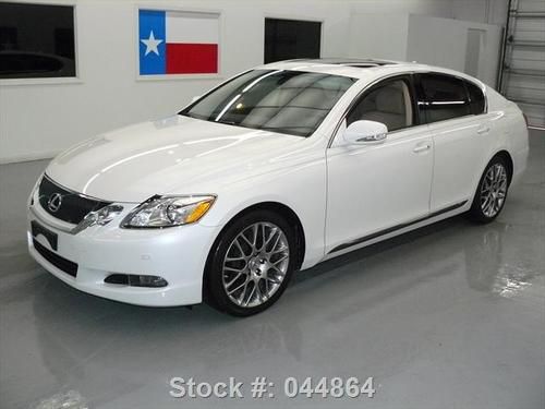 2009 lexus gs350 climate seats sunroof nav rear cam 33k texas direct auto