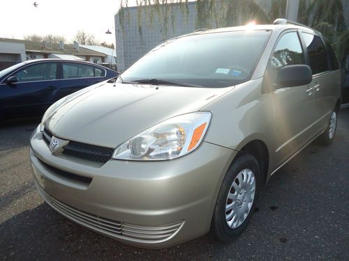 2005 toyota sienna le mini passenger van 5-door 3.3l smooth  lqqk no reserve