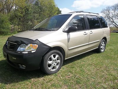 2000 00 mpv mazda dx van non smoker loaded no reserve inspected