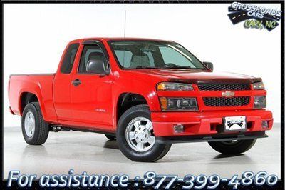 05 chevy 60k 5-speed manual ext cab bed liner trailer hitch premium audio
