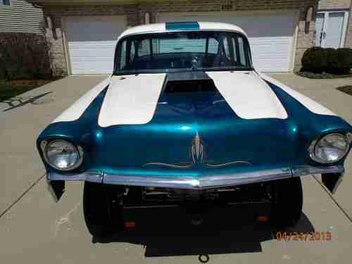 1956 Chevy Original 60's era straight axle Gasser/Street Rod restored, image 3