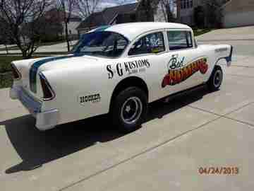 1956 Chevy Original 60's era straight axle Gasser/Street Rod restored, image 7