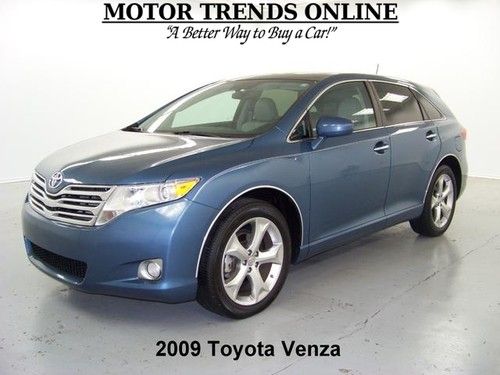 Navigation rearcam sunroof leather htd seats jbl sound 2009 toyota venza 49k