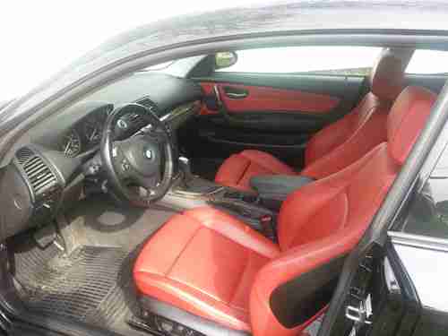 2008 BMW 135i Black on Red, US $24,000.00, image 2