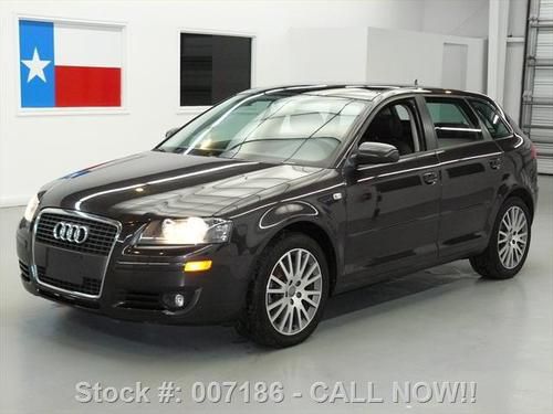 2008 audi a3 2.0t wagon auto pano sunroof leather 53k!! texas direct auto