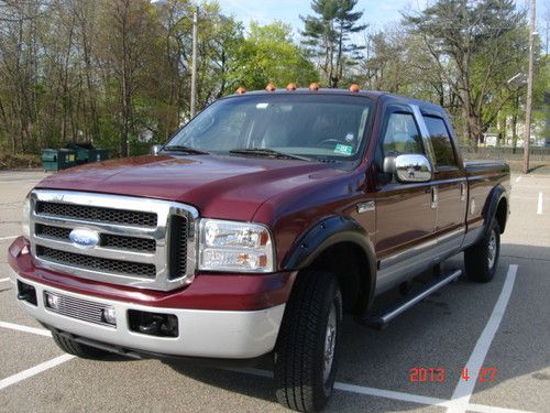 2005 ford f250 xlt super duty 4x4 8 foot long bed truck