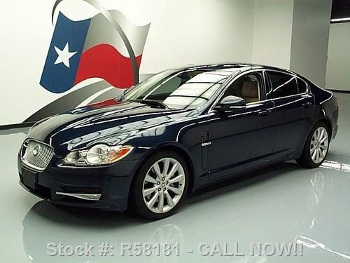 2010 jaguar xf premium sunroof navigation rear cam 38k! texas direct auto