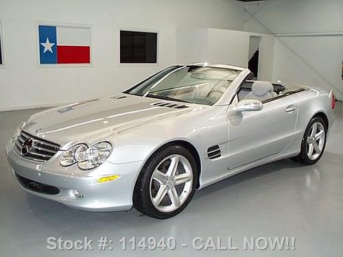 2006 mercedes-benz sl500 roadster leather nav bose 20k texas direct auto