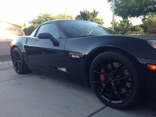 2006 corvette z06 -- 2lz -- black/black/headers/exhaust