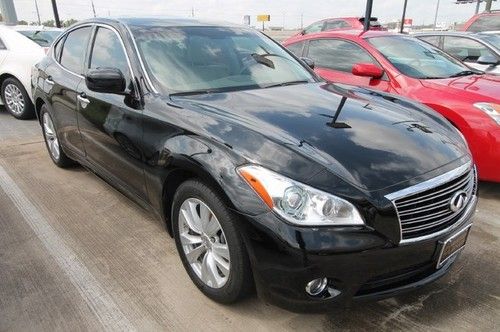 11 m37 black tan leahter navigation 28k miles sedan we finance texas rwd m37