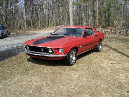 1969 ford mustang fastback 351w