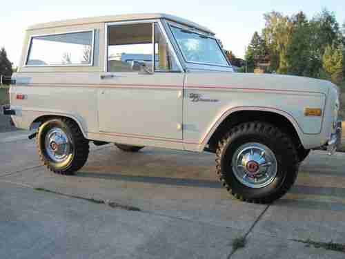 1974 FORD BRONCO SPORT UNCUT, image 2