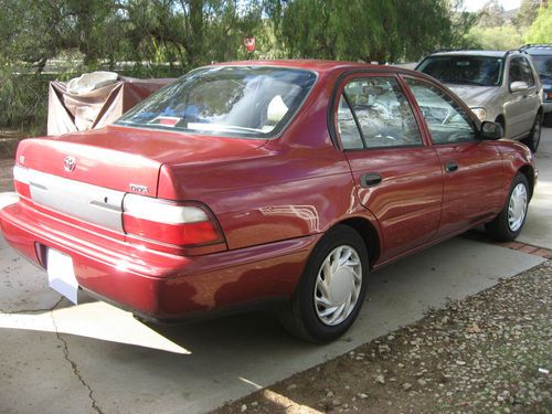 1997 toyota corolla ce sedan 4-door 1.6l