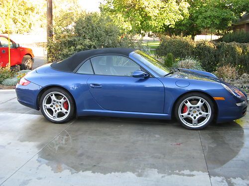 2007 porsche 911 carrera s convertible 2-door 3.8l