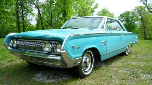 1964 mercury monterey murauder fastback  all original no rust ever      ford 63