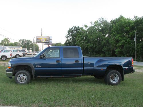 02 chevrolet silverado 2500 6.6l v8 duramax auto 3500 crew cab dually 4x4