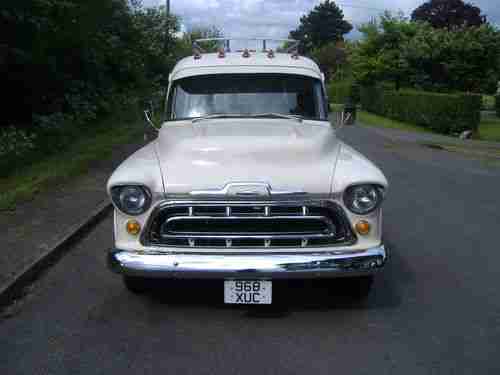 1957 (Chevy) Chevrolet Suburban Limo Limousine, US $36,000.00, image 4