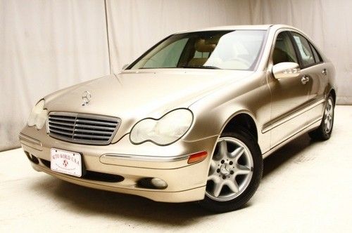 2004 mercedes-benz c240 awd moonroof heatedpowerseats dualclimate