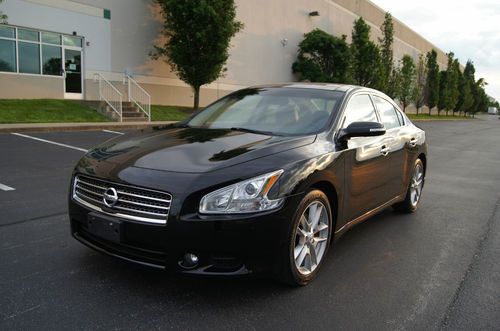 No reserve 2010 nissan maxima sv-premium fully loaded