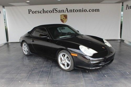 2004 porsche 911 carrera cabriolet w/ bose, turbo wheels, &amp; xenon headlights