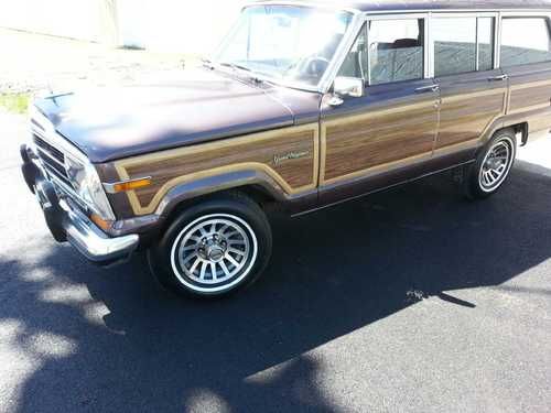1989 jeep grand wagoneer base sport utility 4-door 5.9l