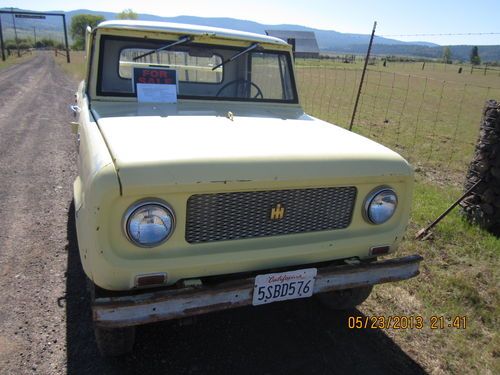 1964 scout ~ runs great~posi rear end~ 4x4 ~  international harvester