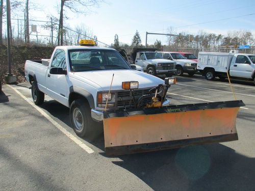 1998 3/4 ton 4wd pickup with meyers snow  plow  government surplus-virginia