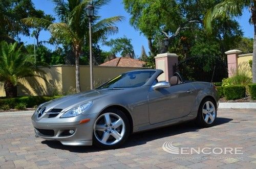 2005 mercedes benz slk350 roadster**launch edition pack**1 fla owner**prem sound