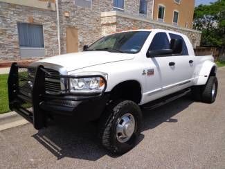 2007 ram 3500 dually 4x4 mega cab cummins turbo diesel auto sunroof infinity