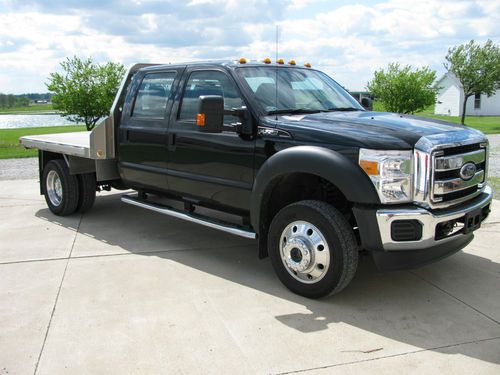 2012 ford f550 4 door 4 wheel drive 6.7 powerstroke diesel  no reserve high bid