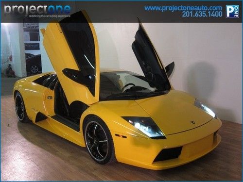 2002 lamborghini murcielago 14k miles fly yellow original paint