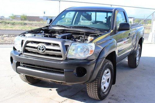 2009 toyota tacoma regular cab damaged salvage runs! economical priced to sell!!