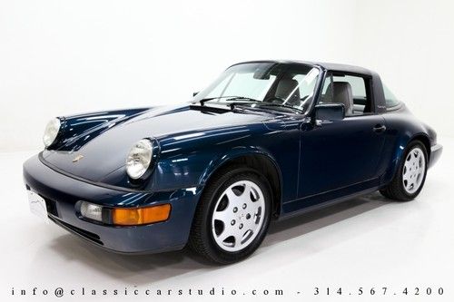 1991 porsche 911 carrera 4 targa - 52k original mile 964 porsche!