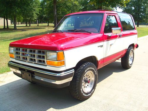 1989 ford bronco ii xlt plus sport utility 2-door 2.9l