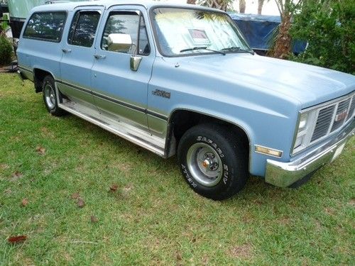 1987 gmc high sierra suburban , 2 w.d. 5.7l, ** nice**