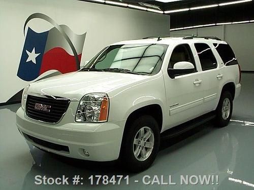 2013 gmc yukon slt 8-pass nav rear cam dual dvd 11k mi texas direct auto