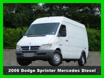 2006 dodge sprinter 2500 140" wb high ceiling 2.7l mercedes turbo diesel